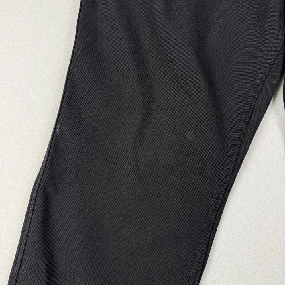 Weatherproof Vintage Pants Mens 38x30 Canvas Fleece Lined‎ Black Pants Flaw